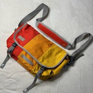 Timbuk2 San Francisco Crossbody Shoulder Messenger Bag Orange Yellow 19” x 12”